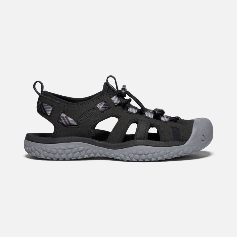 Keen SOLR Sandals - Women's Black Grey Sandals